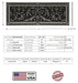Louis XIV style grille for Duct Size of 6"- Please allow 1-2 weeks. Decorative Grilles White River - Interior Décor   