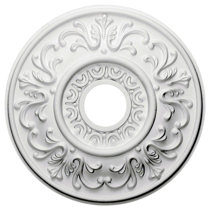 Ceiling Medallion (Fits Canopies up to 3 1/2"), 18"OD x 3 1/2"ID x 1"P