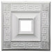 Ceiling Medallion (Fits Canopies up to 9 7/8"), 18"W x 18"H x 3 1/2"ID x 1 1/8"P Medallions - Urethane White River Hardwoods   