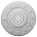 Ceiling Medallion (Fits Canopies up to 6 3/8"), 24 1/4"OD x 2"P Medallions - Urethane White River Hardwoods   
