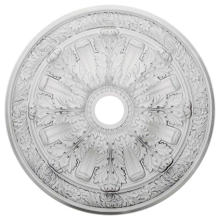 Ceiling Medallion (Fits Canopies up to 3 7/8"), 30"OD x 3 7/8"ID x 3 1/4"P