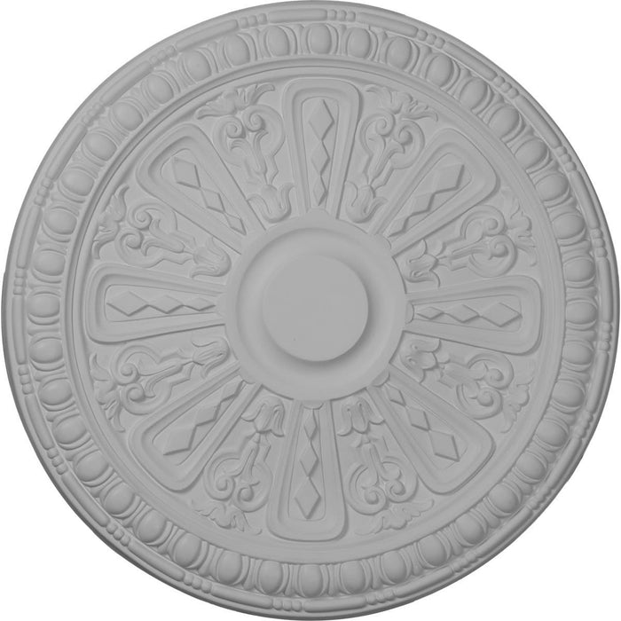 Ceiling Medallion (Fits Canopies up to 5 3/8"), 18"OD x 1 1/4"P