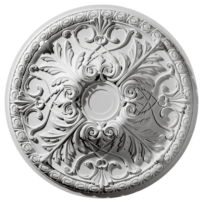 Ceiling Medallion (Fits Canopies up to 6 1/4"), 32 3/8"OD x 3 1/2"P