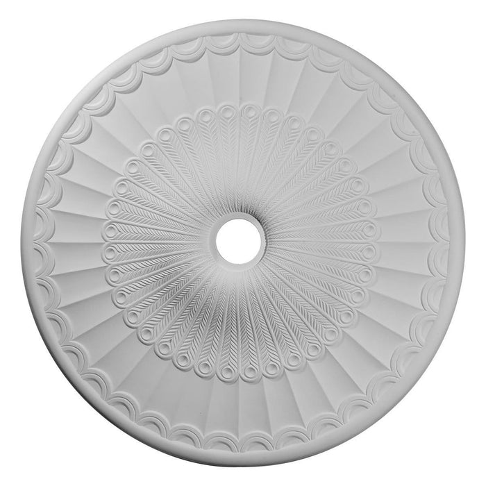 Ceiling Medallion (Fits Canopies up to 4 3/4"), 36 5/8"OD x 3 5/8"ID x 2 3/8"P