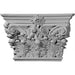 Acanthus Leaf Capital (Fits Pilasters up to 15 5/8"W x 1 5/8"D), 24 1/8"W x 15 7/8"H x 6 3/4"D Capitals White River Hardwoods   