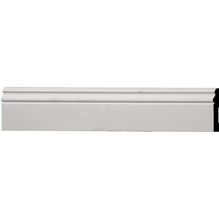 Baseboard Moulding, 3 3/4"H x 1/2"D x 94 1/2"L, Usually ships in 2-3 days