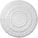 Ceiling Medallion (Fits Canopies up to 13 1/4"), 33 7/8"OD x 1 3/8"P Medallions - Urethane White River Hardwoods   