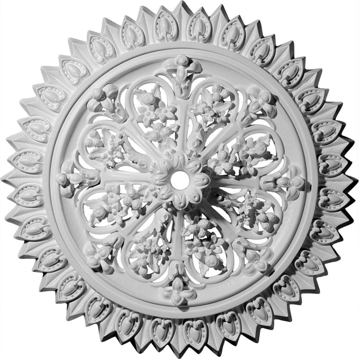 Ceiling Medallion (Fits Canopies up to 1 3/8"), 24 3/4"OD 1 3/8"ID x 3 1/4"P