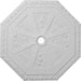 Octagonal Ceiling Medallion (Fits Canopies up to 3"), 29 1/8"OD x 2 1/4"ID x 1 1/8"P Medallions - Urethane White River Hardwoods   