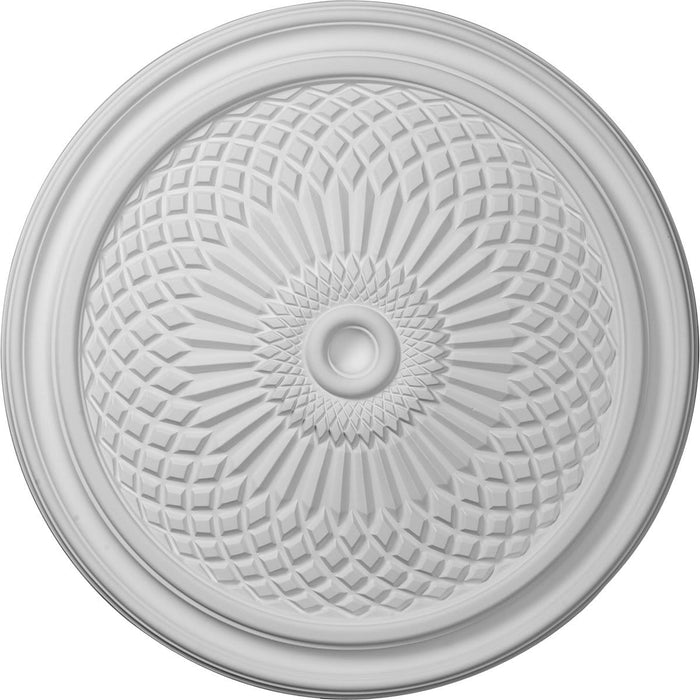 Ceiling Medallion (Fits Canopies up to 3"), 22"OD x 1 3/4"P Medallions - Urethane White River Hardwoods   