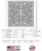 Louis XIV style grille for Duct Size of 24"- Please allow 1-2 weeks. Decorative Grilles White River - Interior Décor   