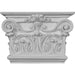 Onlay Capital (Fits Pilasters up to 7 3/4"W x 1 3/8"D), 10 3/8"W x 7 1/2"H x 2 5/8"D Capitals White River Hardwoods   