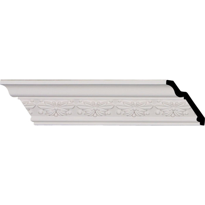 Butterfly Crown Moulding, 2 1/2"H x 2 1/2"P x 3 5/8"F x 94 1/2"L, (2 1/2" Repeat) Crown Moulding White River Hardwoods   