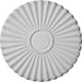Ceiling Medallion (For Canopies up to 5"), 19 3/4"OD x 1 3/8"P Medallions - Urethane White River Hardwoods   