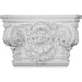 Rose Capital (Fits Pilasters up to 19 1/4"W x 2 5/8"D), 26 7/8"W x 17 1/2"H x 2 5/8"D Capitals White River Hardwoods   