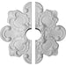 Ceiling Medallion, Two Piece (Fits Canopies up to 3 1/2")18 1/8"OD x 3 1/2"ID x 1 1/4"P Medallions - Urethane White River Hardwoods   