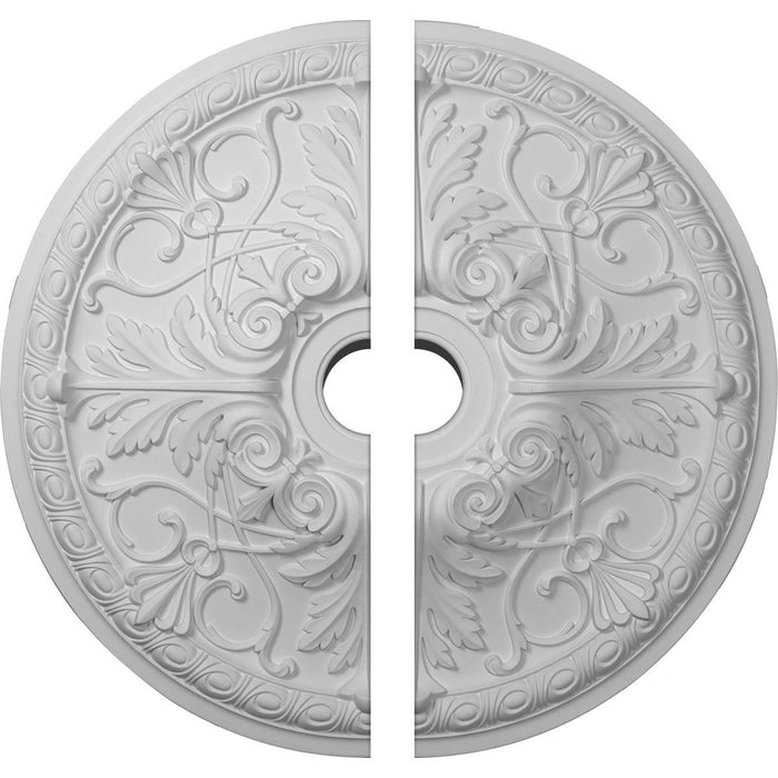 Ceiling Medallion, Two Piece (Fits Canopies up to 5 1/2")26"OD x 3 1/2"ID x 3"P