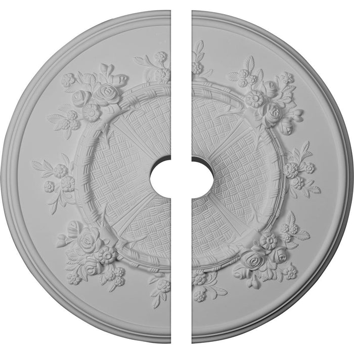 Ceiling Medallion, Two Piece (Fits Canopies up to 3 7/8")27"OD x 3 1/2"ID x 1 1/8"P