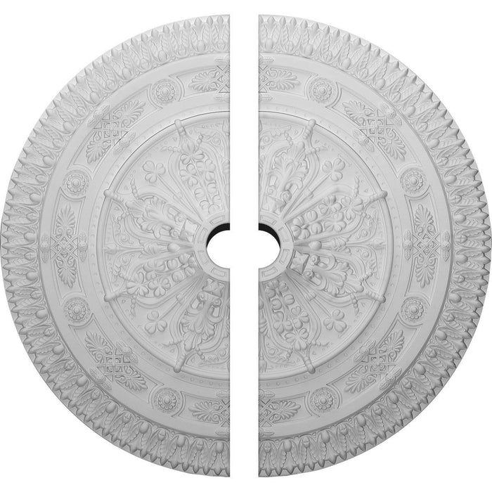 Ceiling Medallion, Two Piece (Fits Canopies up to 3 1/2")37 1/2"OD x 5"ID x 3 3/8"P
