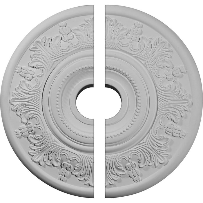 Ceiling Medallion, Two Piece (Fits Canopies up to 6 1/2")20"OD x 3 1/2"ID x 1 1/2"P