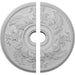 Twist Ceiling Medallion, Two Piece (Fits Canopies up to 8 3/8")23 5/8"OD x 4 5/8"ID x 1 7/8"P Medallions - Urethane White River Hardwoods   
