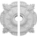 Classic Ceiling Medallion, Two Piece (Fits Canopies up to 6 1/2")28 3/8"OD x 3 3/4"ID x 1 5/8"P Medallions - Urethane White River Hardwoods   
