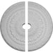 Ceiling Medallion, Two Piece (Fits Canopies up to 7 5/8")31 1/2"OD x 3 5/8"ID x 1 3/4"P Medallions - Urethane White River Hardwoods   