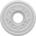 Thermoformed PVC Ceiling Medallion (Fits Canopies up to 5 1/4"), 13"OD x 3 1/2"ID x 3/4"P Medallions - Urethane White River Hardwoods   