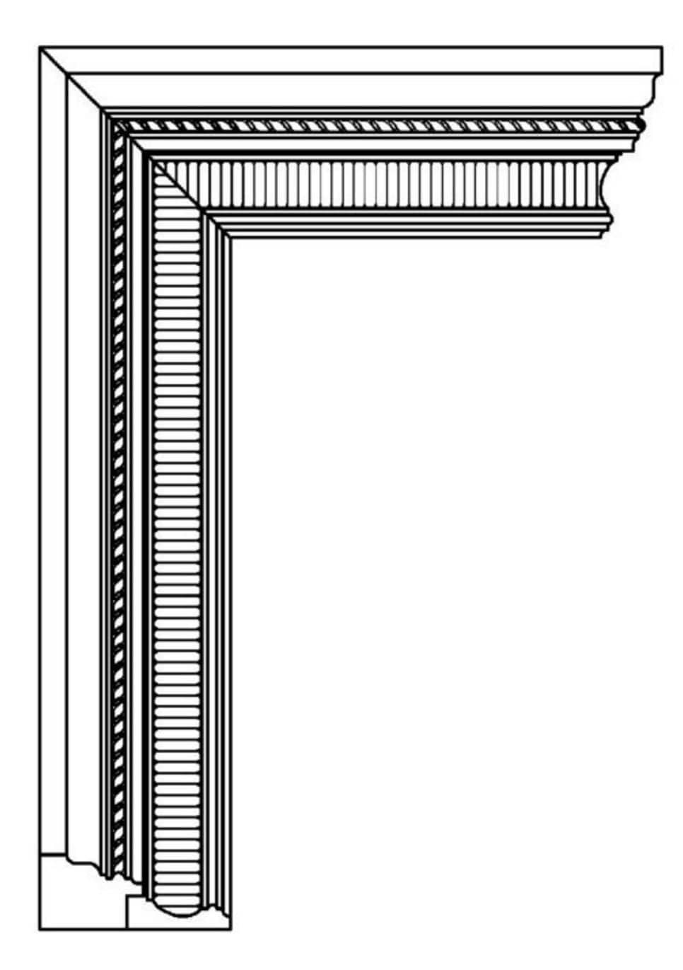 Carcasas con relieve ornamental de diseños tradicionales LCD