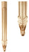 Traditional Collection, Traditional Leg, 3 1/2"w x 34 1/2'"h x 3 1/2''d Carved Legs Art For Everyday   