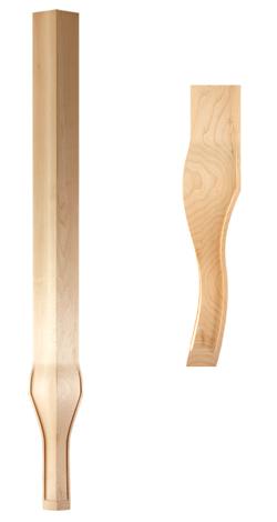 Traditional Collection, Traditional Leg, 3"w x 36'"h x 3''d