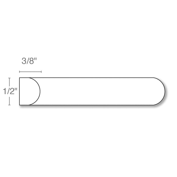 Traditional Panel Molding, 1/2''w x 3/8''d Panel Mouldings White River Hardwoods   