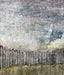 Landscape, 30"H x 40"W mixed media abstract painting. Only one available. Canvas The American Artist   