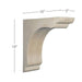 Shaker Rangehood Corbel, 3"w x 18"h x 16"d Carved Corbels White River Hardwoods   