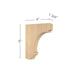 Cavetto Extra Small Bar Bracket, 1  3/4"w x 6"h x 4"d Carved Corbels White River Hardwoods   