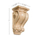 Small Traditional Corbel, 3 3/4"w x 7"h x 3 3/8"d Carved Corbels White River Hardwoods   