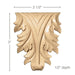 Extra Small Acanthus Leaf, (Sold 2 per card, Fits CRV 5582), 2 1/2''w x 3''h x 1/2''d Carved Onlays White River Hardwoods   