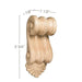 Petite Scrolled Corbel(Sold 4 per card), 1 1/2''w x 2 3/4''h x 7/8''d Carved Corbels White River Hardwoods   