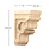 Small Celtic Corbel, 3 1/2"w x 6 5/8"h x 3 7/8"d Carved Corbels Brown Wood, Inc   
