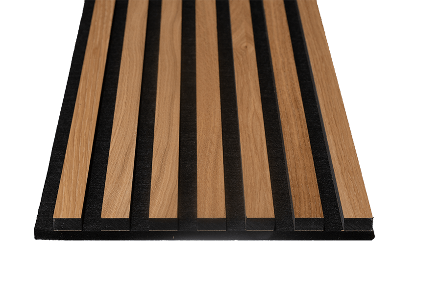 Acoosti Walnut Wood Slat Acoustic Wall Panel - FWDirect
