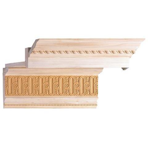 Moldura para paneles de madera de roble rojo de 13/16 x 1 3/8 (30, 5 pies)