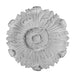 Roman Medallion, Plaster, 15 1/2"w x 15 1/2"h x 1 1/2"d, Made To Order Medallions - Plaster White River Hardwoods   