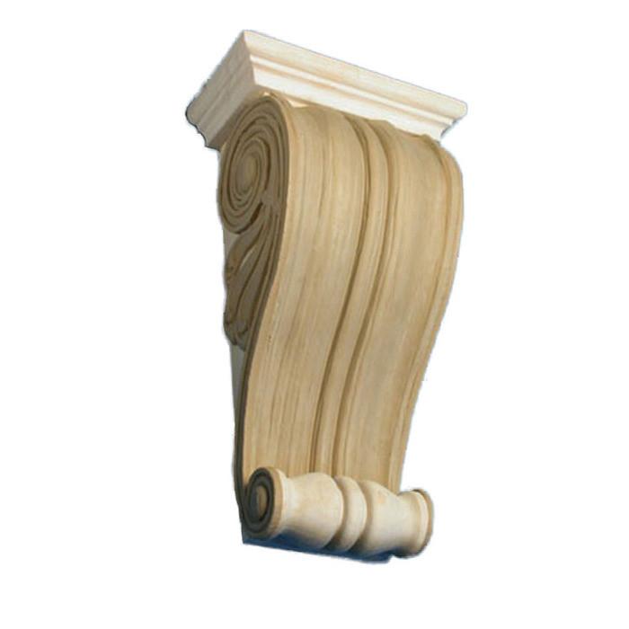 Keystone, Plaster, 6"w x 8 1/4"h x 2"d, Made to Order, Not Returnable, MINIMUM ORDER AMOUNT $200 Corbels - Wood & Composition or Plaster Decorators Supply   